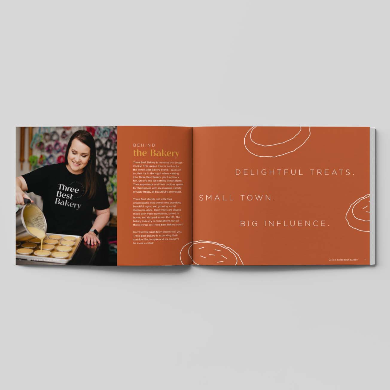 Three Best Bakery Brand Book